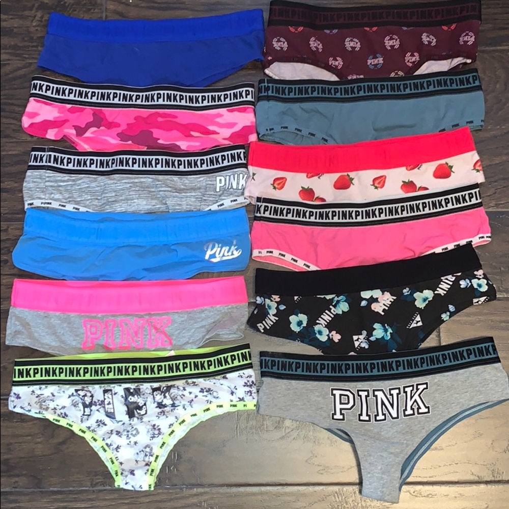 12 NWOT vs PINK undies